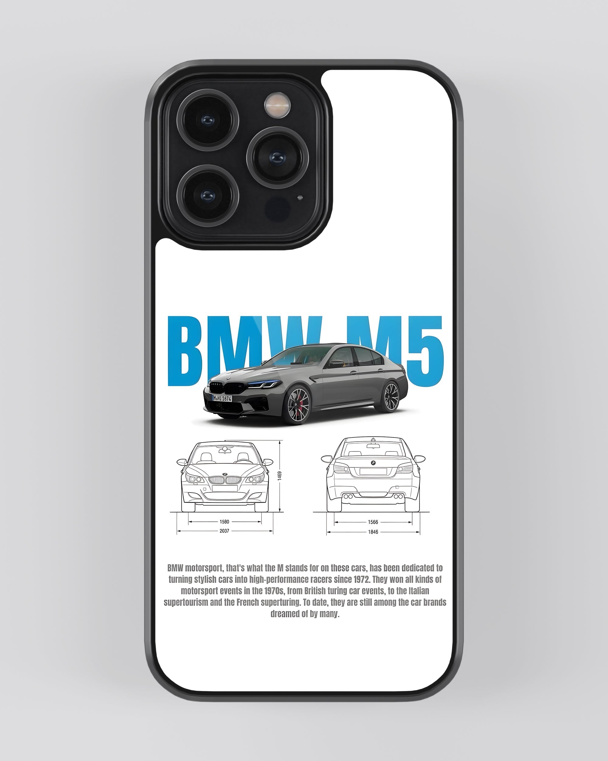 Sports Car Mobile Cover (BMW M5) Mobile Case by CoverMeUp
