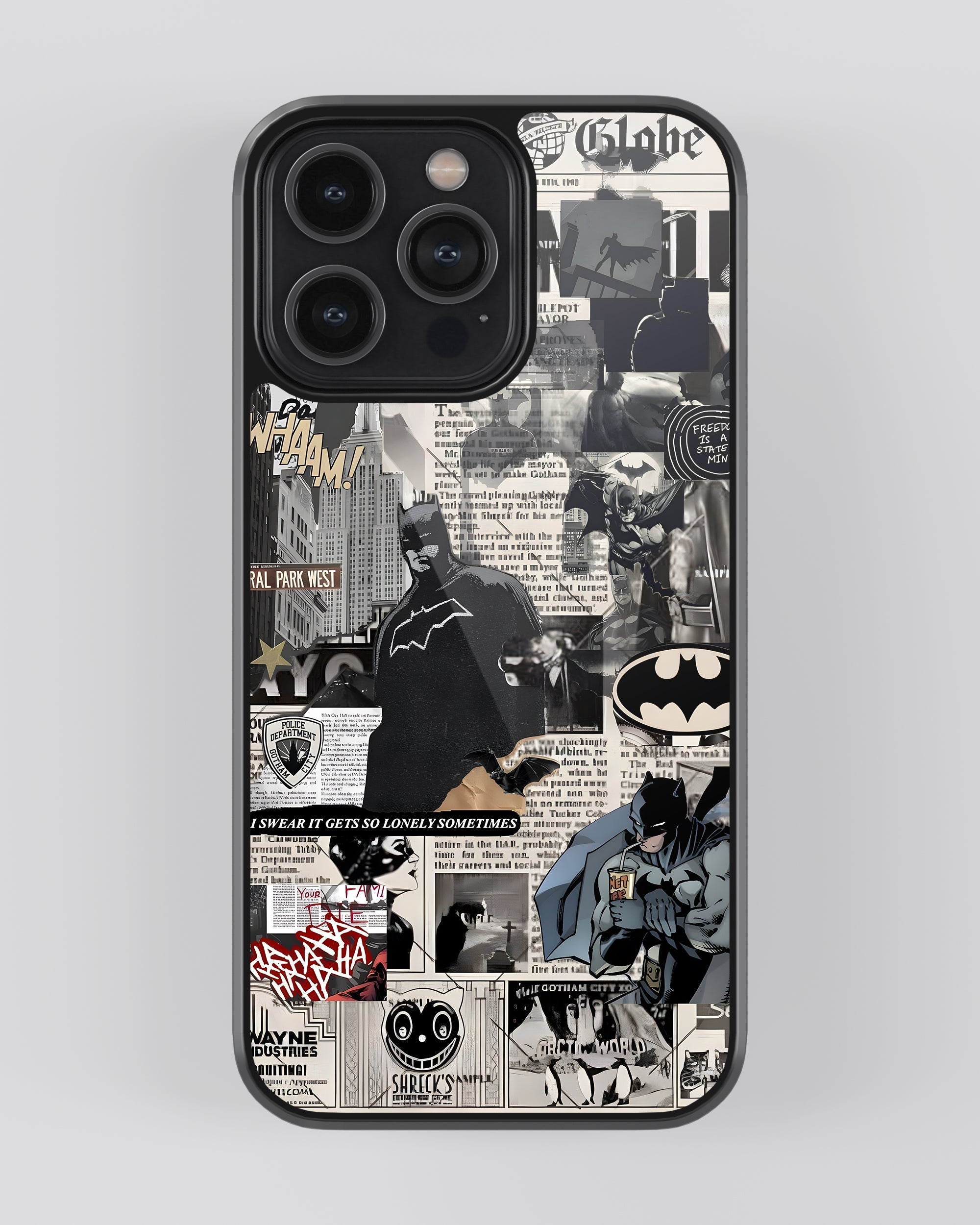 DC Mobile Cover (Batman Collage) Mobile Case by CoverMeUp