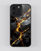 Marbel Mobile Cover (Black Marbel) Mobile Case by CoverMeUp