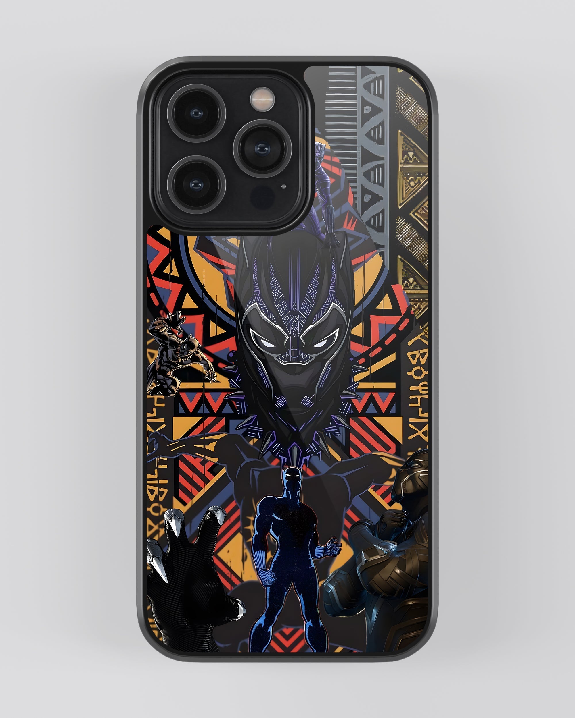 Marvel Mobile Cover (Black Panther) Mobile Case by CoverMeUp