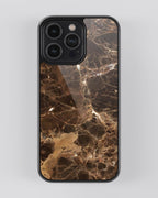 Marbel Mobile Cover (Brown Marbel) Mobile Case by CoverMeUp