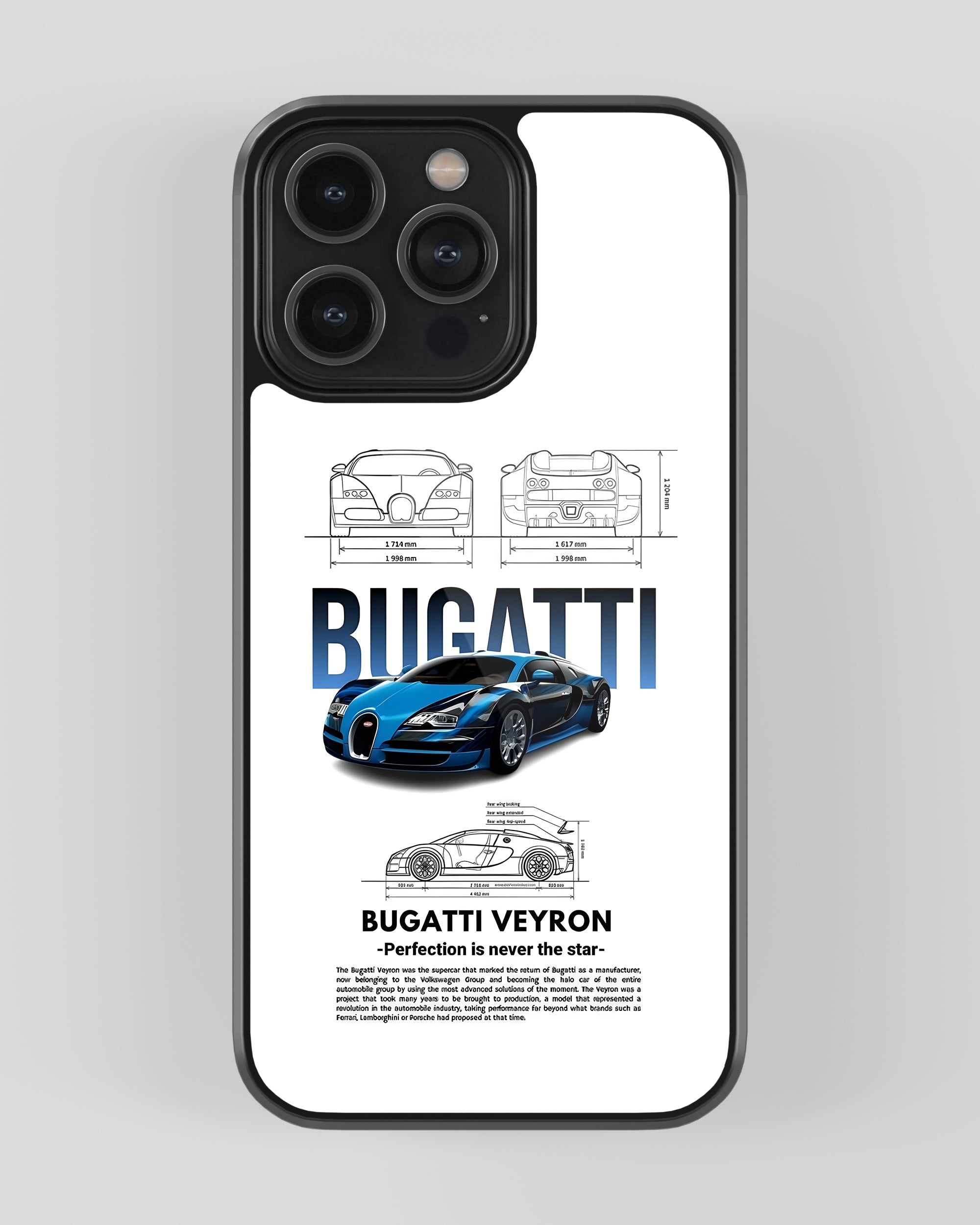 Sports Car Mobile Cover (Bugati Veyron) Mobile Case by CoverMeUp
