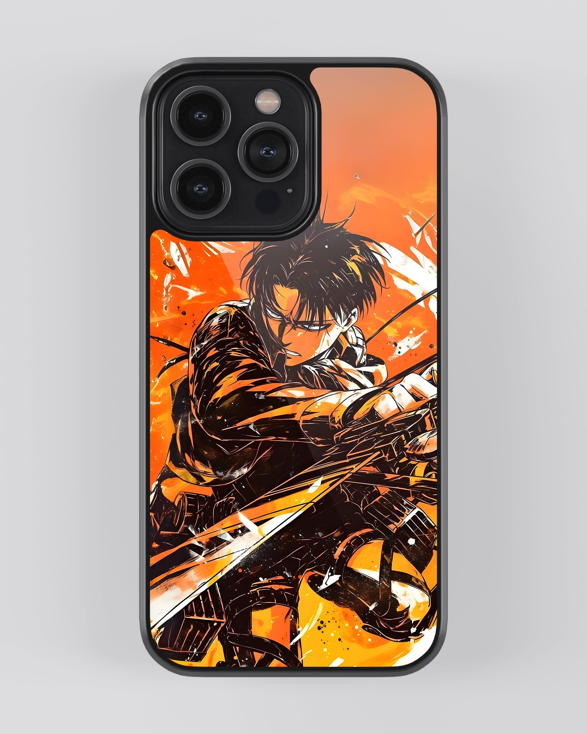 Attack On Titan Mobile Cover (Captain Levi) Mobile Case by CoverMeUp
