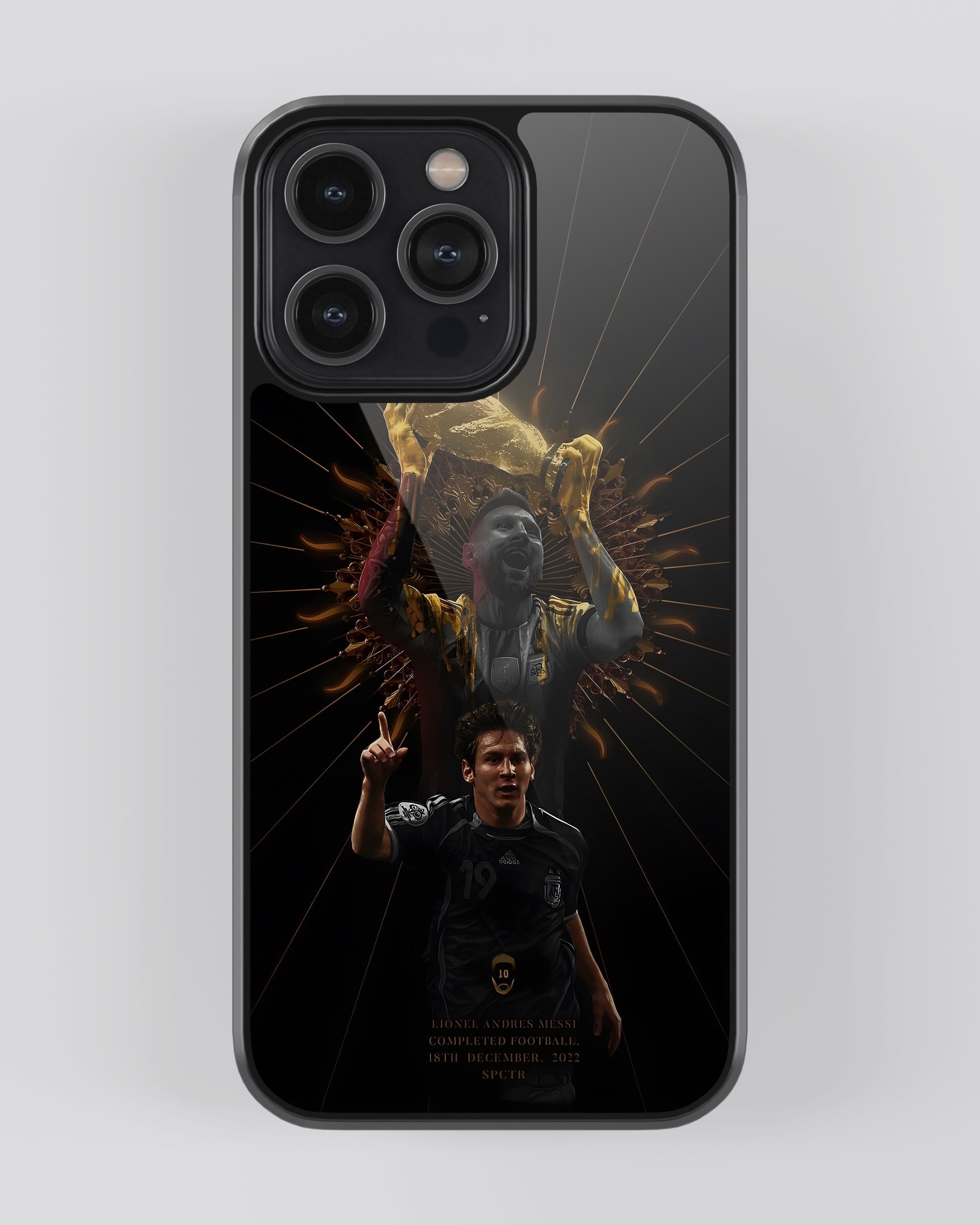 Football Mobile Cover (Champion Messi) Mobile Case by CoverMeUp