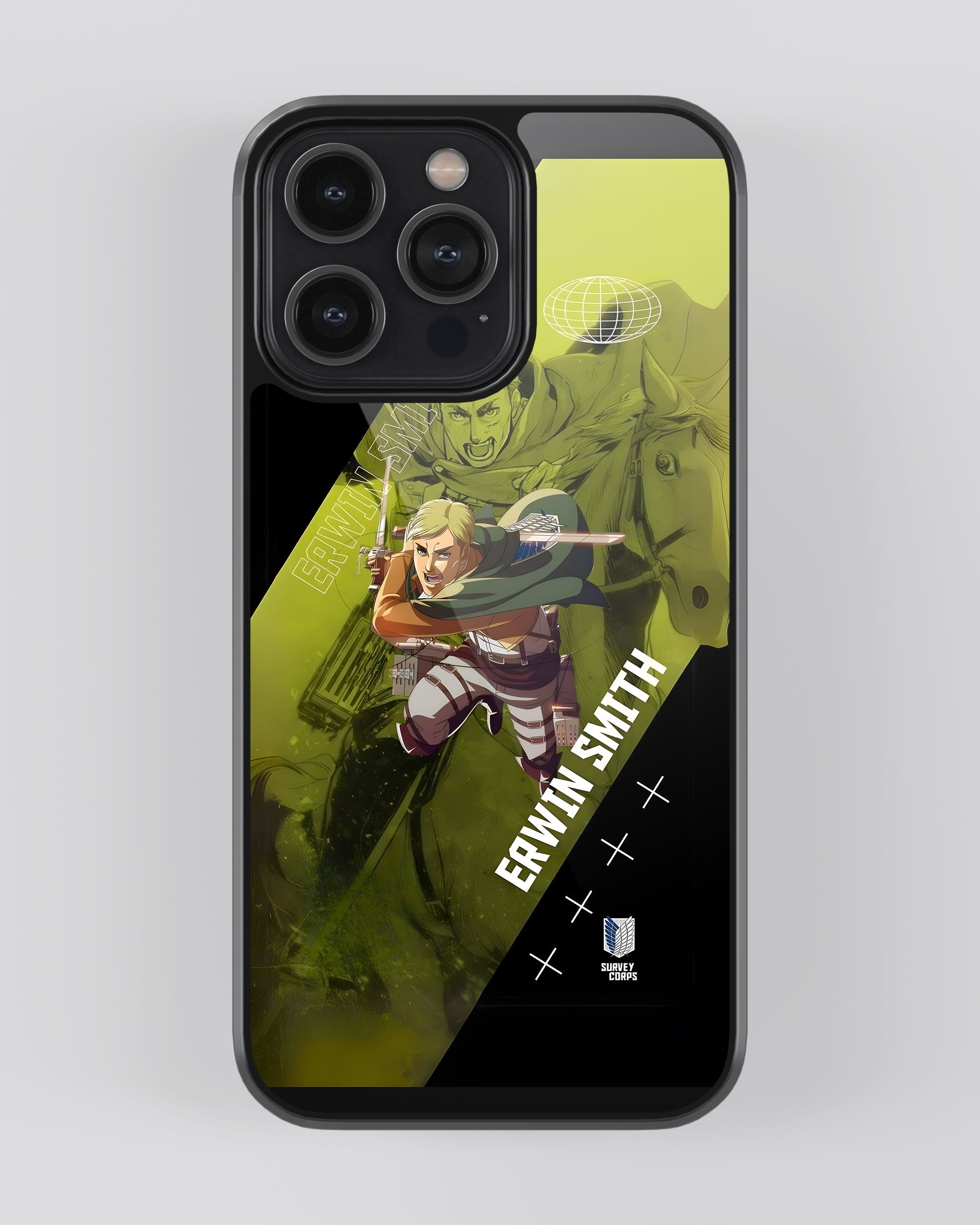 Attack On Titan Mobile Cover (Commander Erwin) Mobile Case by CoverMeUp
