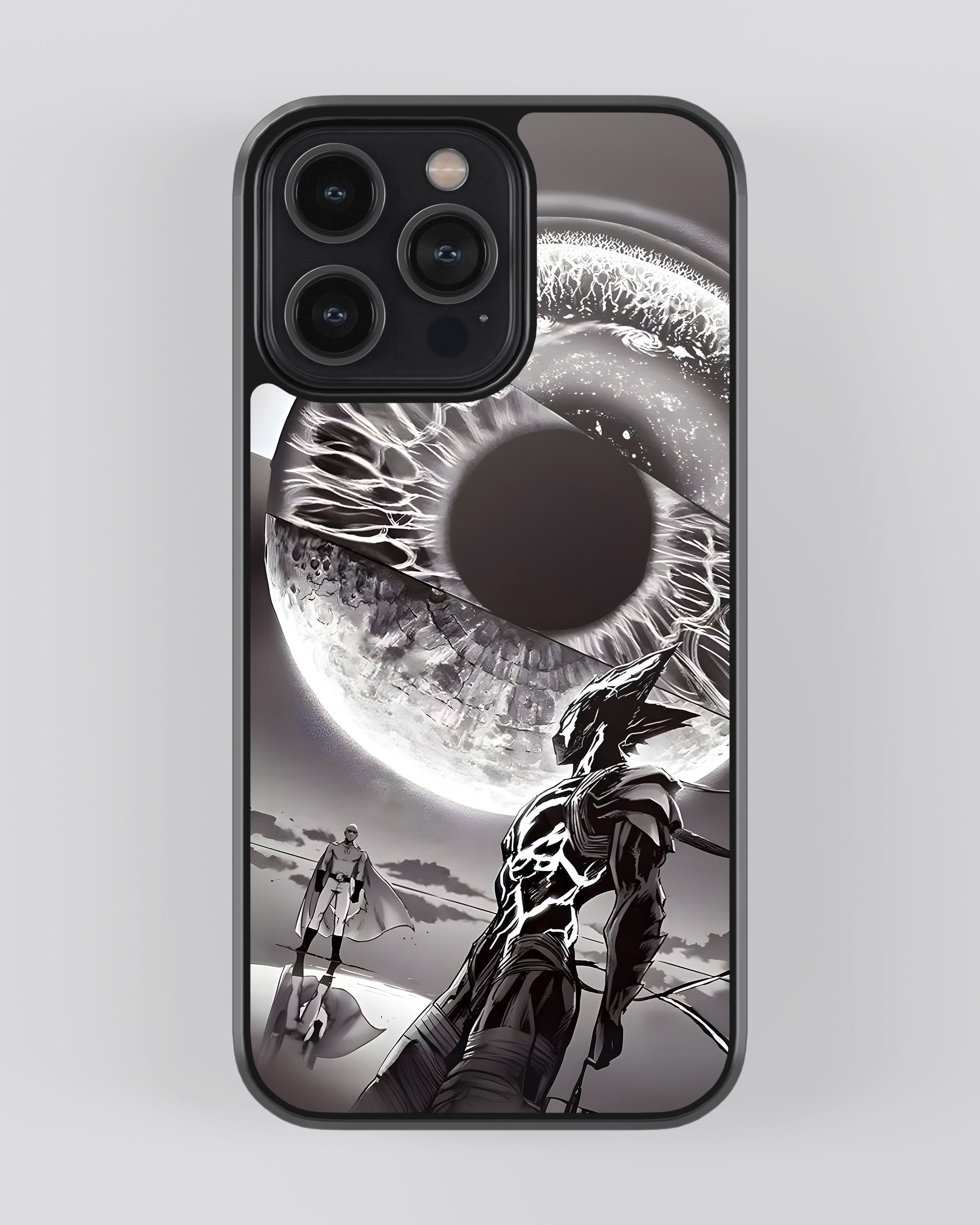 One Punch Man Mobile Cover (Cosmic Garou vs Saitama) Mobile Case by CoverMeUp