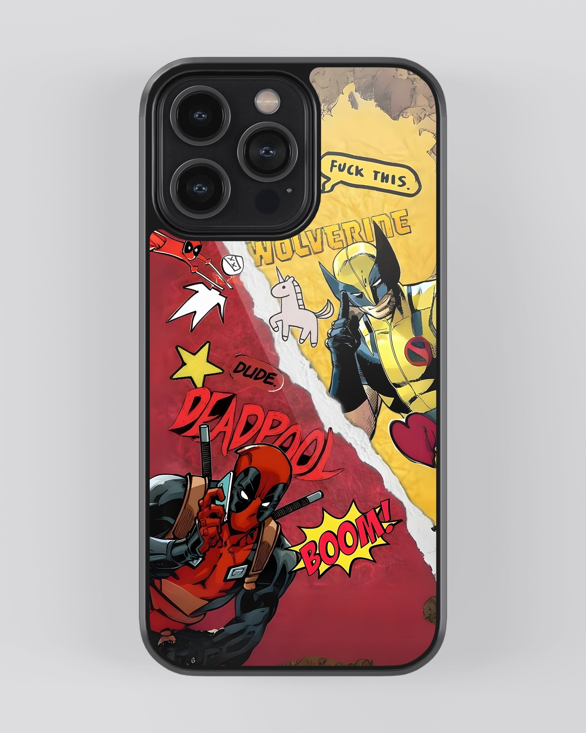 Marvel Mobile Cover (Deadpool Wolverine) Mobile Case by CoverMeUp
