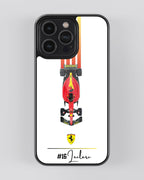 Formula 1 Mobile Cover (Ferrari Leclerc) Mobile Case by CoverMeUp