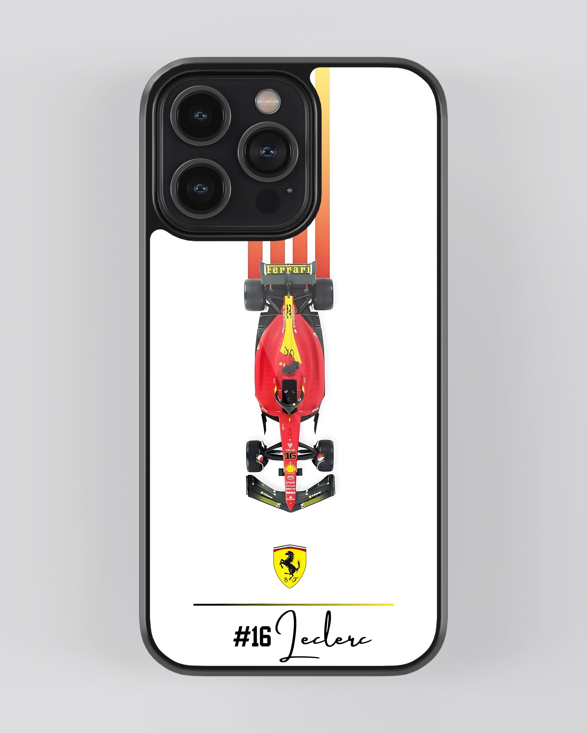 Formula 1 Mobile Cover (Ferrari Leclerc) Mobile Case by CoverMeUp