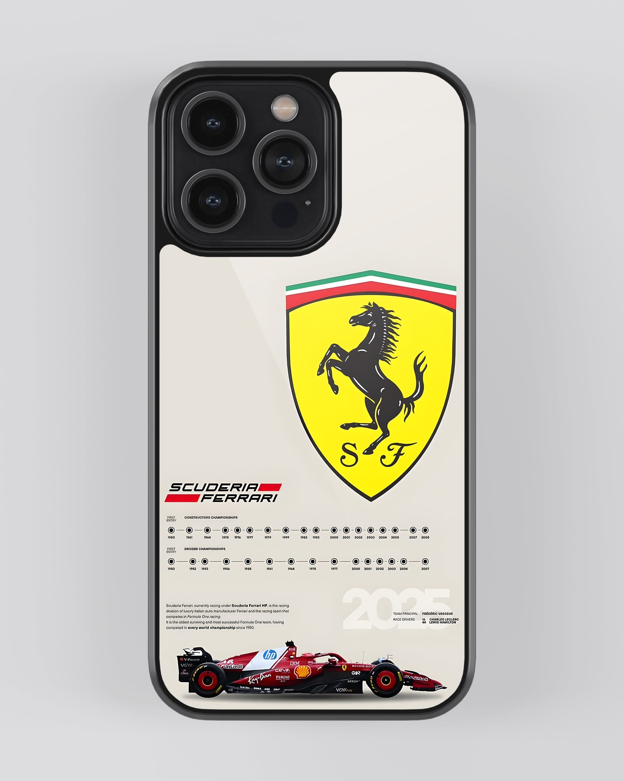 Formula 1 Mobile Cover (Ferrari Racing) Mobile Case by CoverMeUp