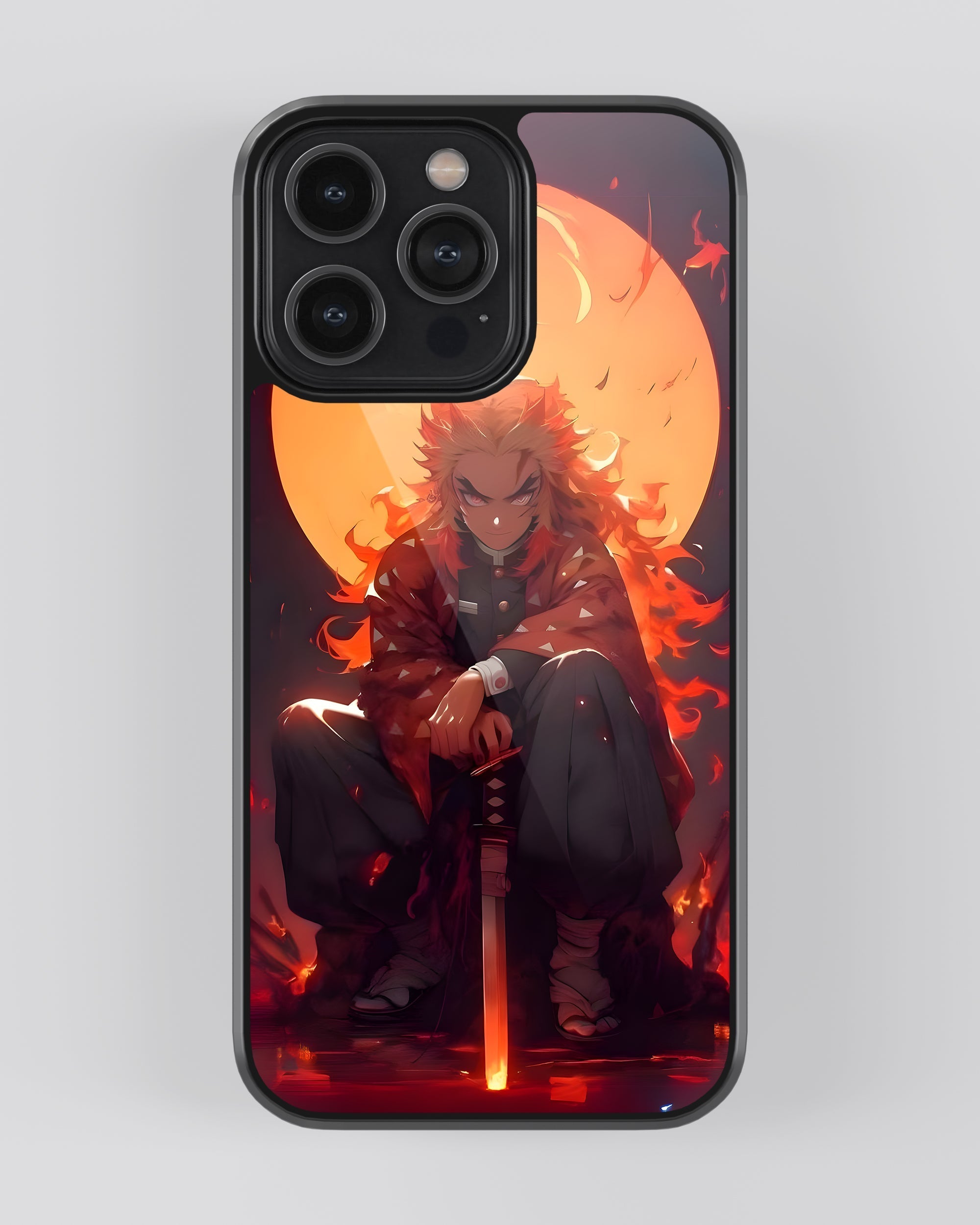Demon Slayer Mobile Cover (Fire Hashira Rengoku) Mobile Case by CoverMeUp