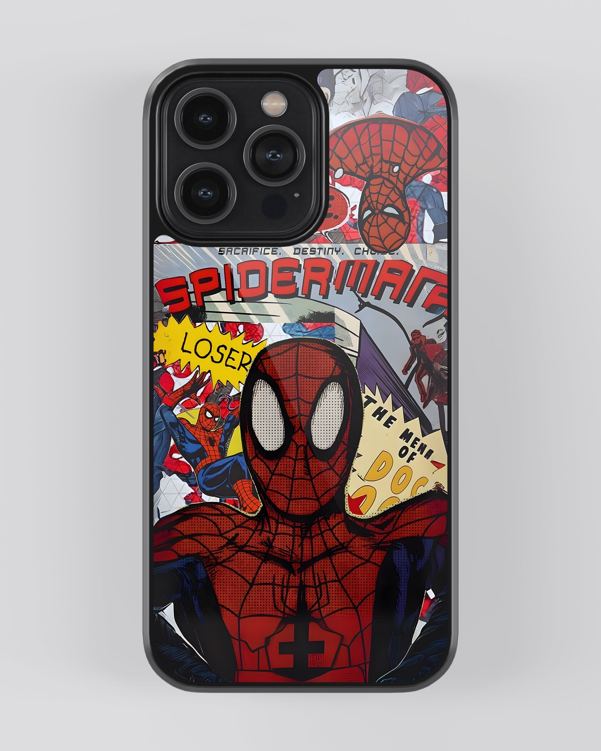 Marvel Mobile Cover (Friendly Spiderman) Mobile Case by CoverMeUp