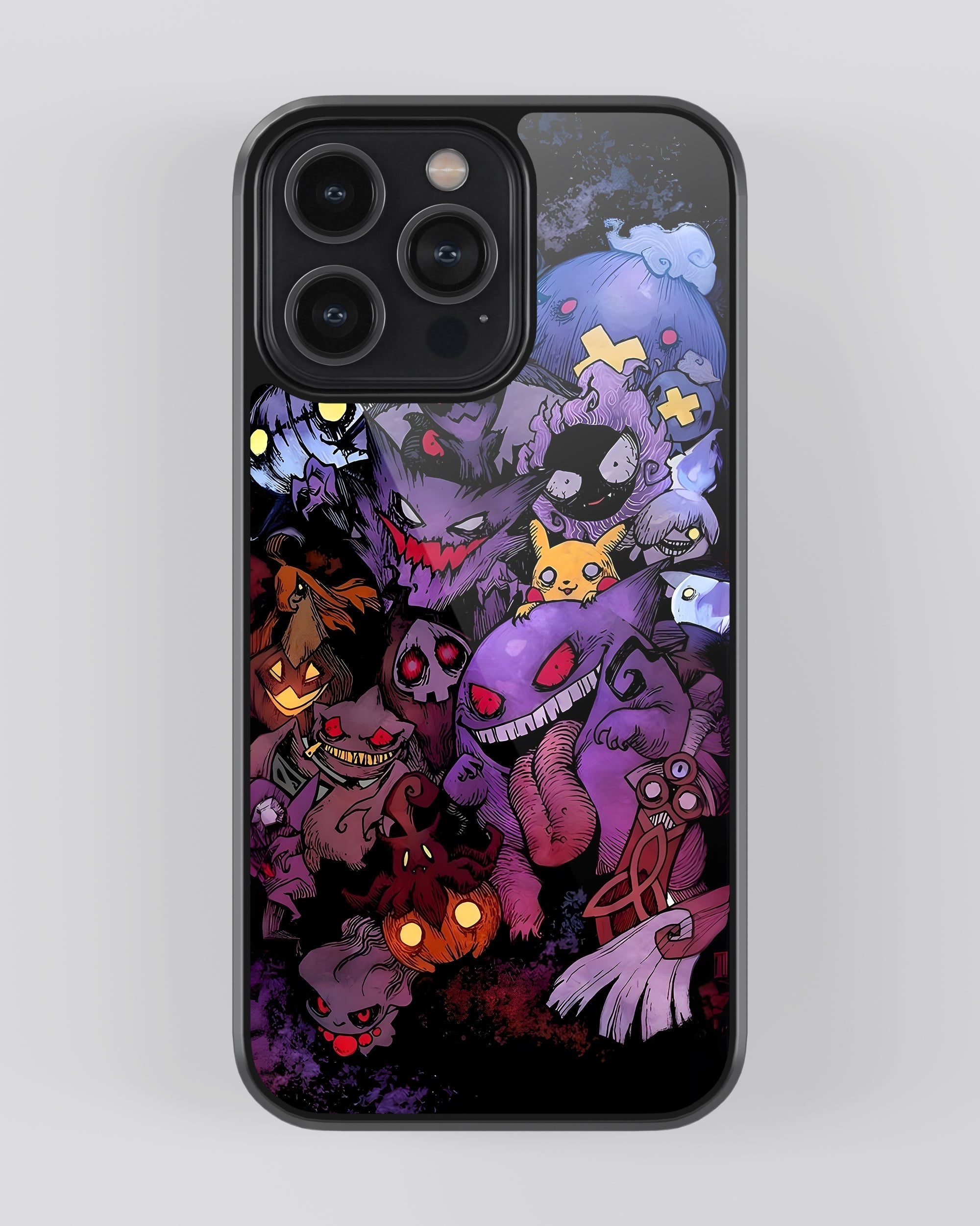 Cartoon Mobile Cover (Ghost Pokemon) Mobile Case by CoverMeUp