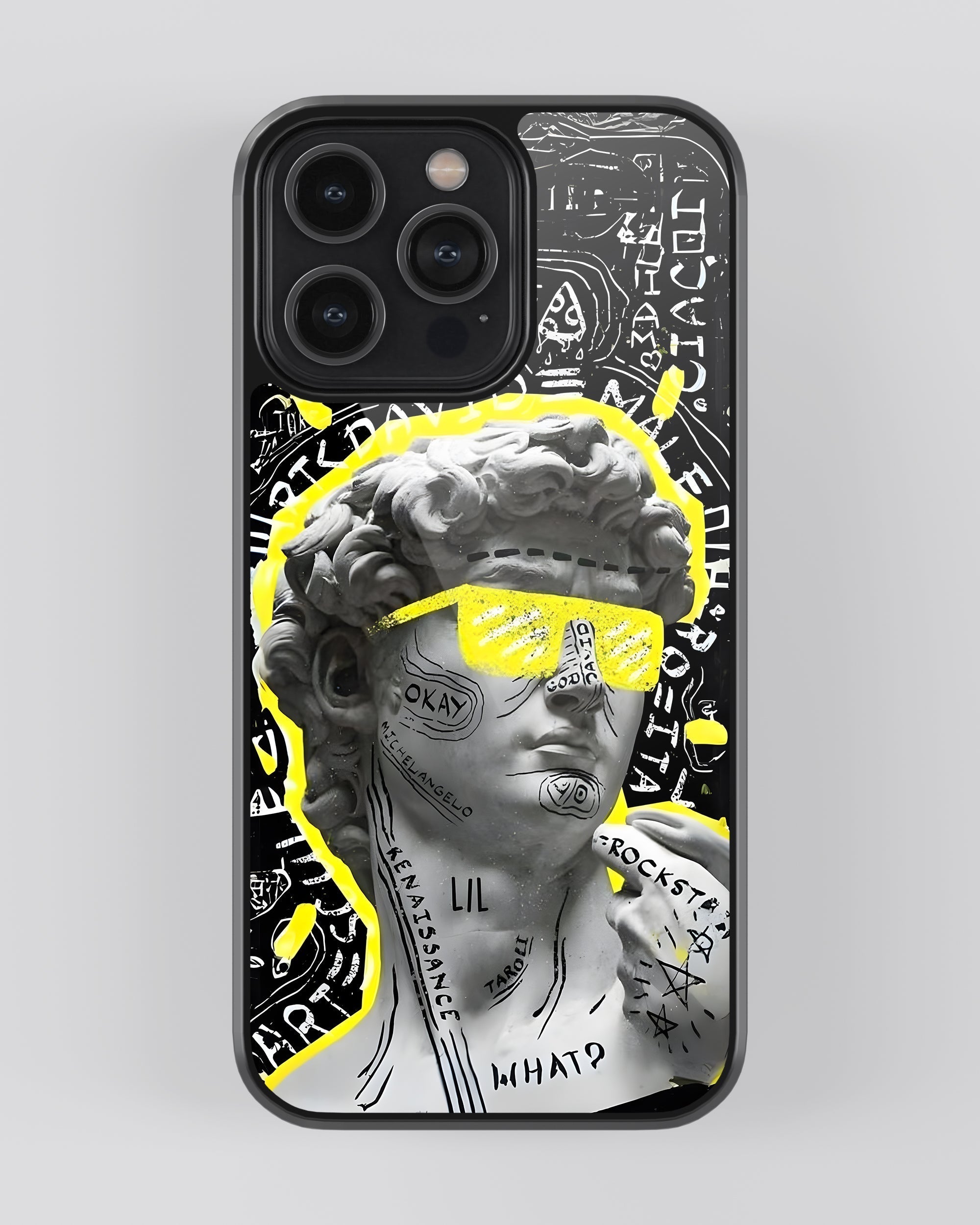 Modernism Mobile Cover (Greek God Glasses) Mobile Case by CoverMeUp