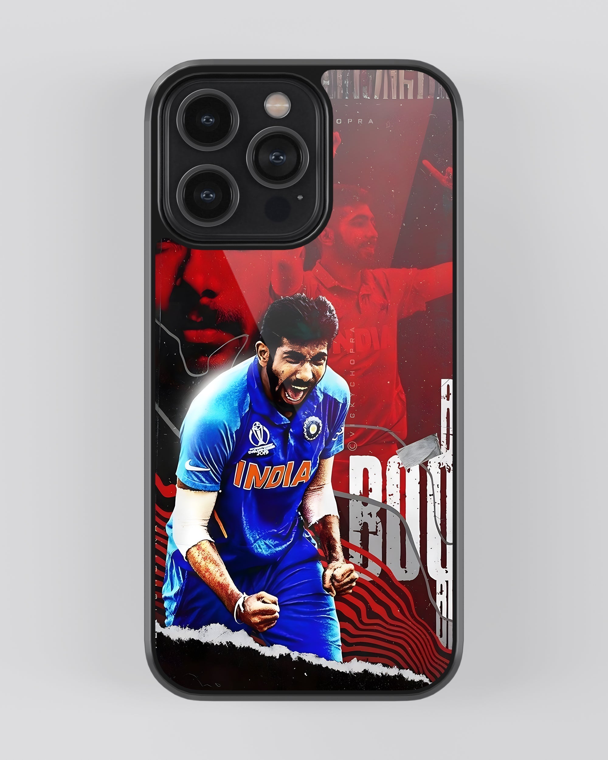 Cricket Mobile Cover (Jasprit Bumrah) Mobile Case by CoverMeUp