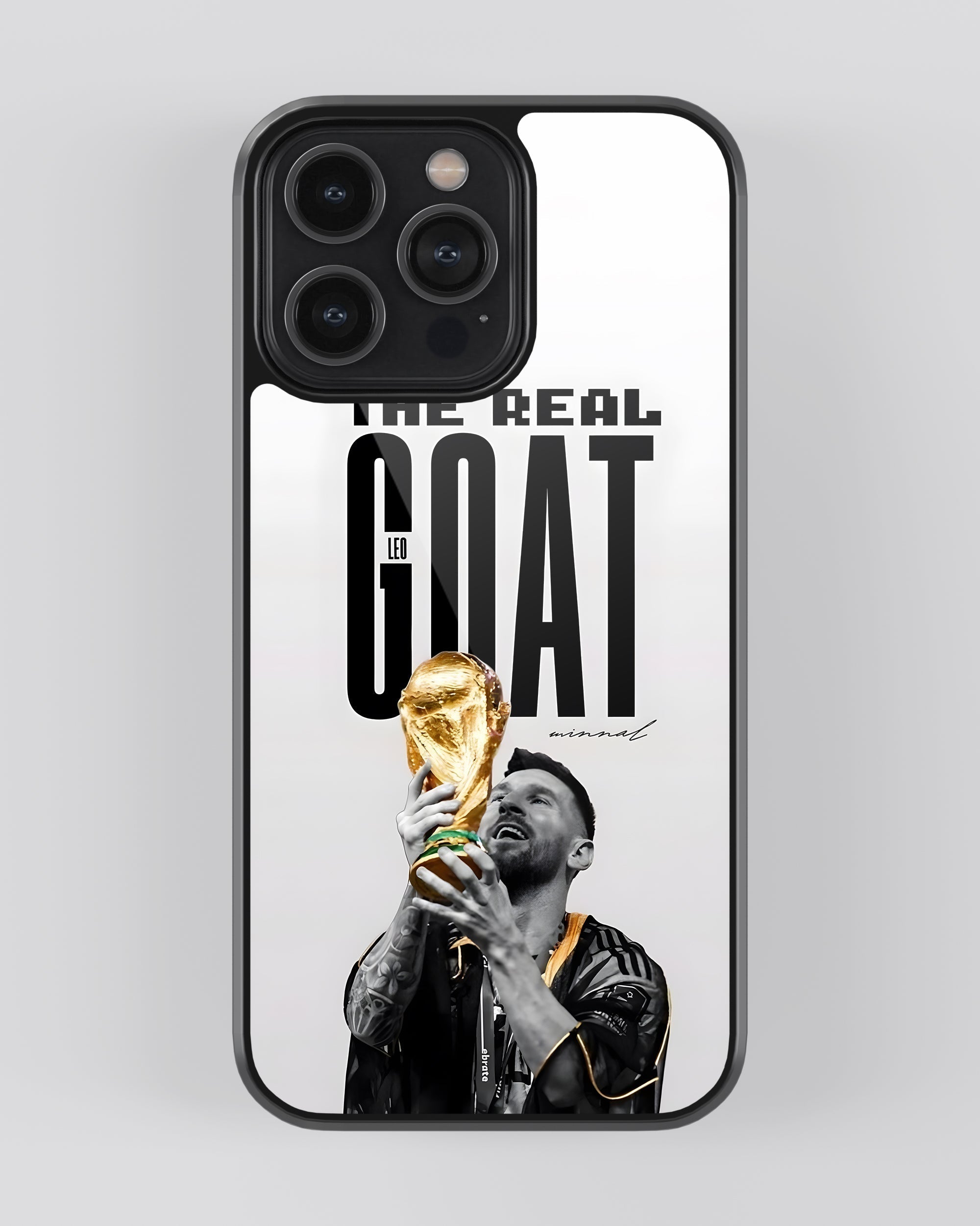 Football Mobile Cover (Leo The Real Goat) Mobile Case by CoverMeUp