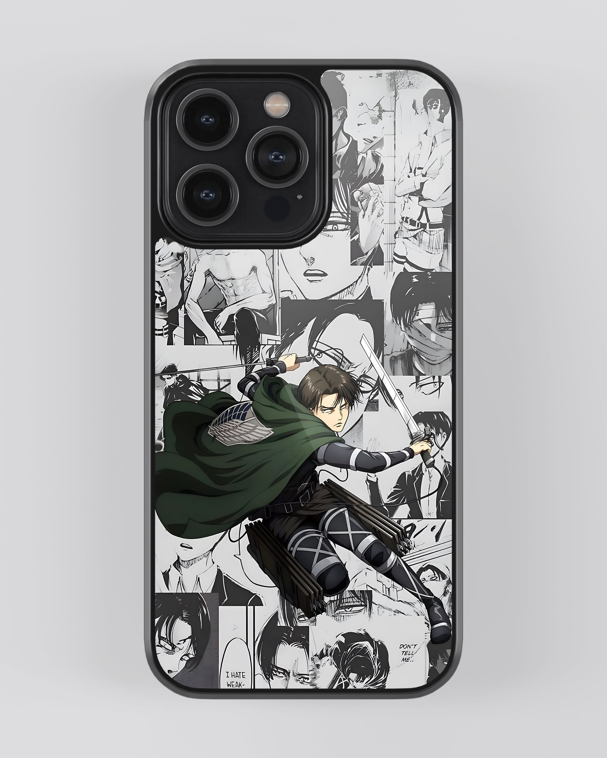 Attack On Titan Mobile Cover (Levi Ackerman) Mobile Case by CoverMeUp