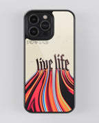 Y2K Mobile Cover (Live Life) Mobile Case by CoverMeUp