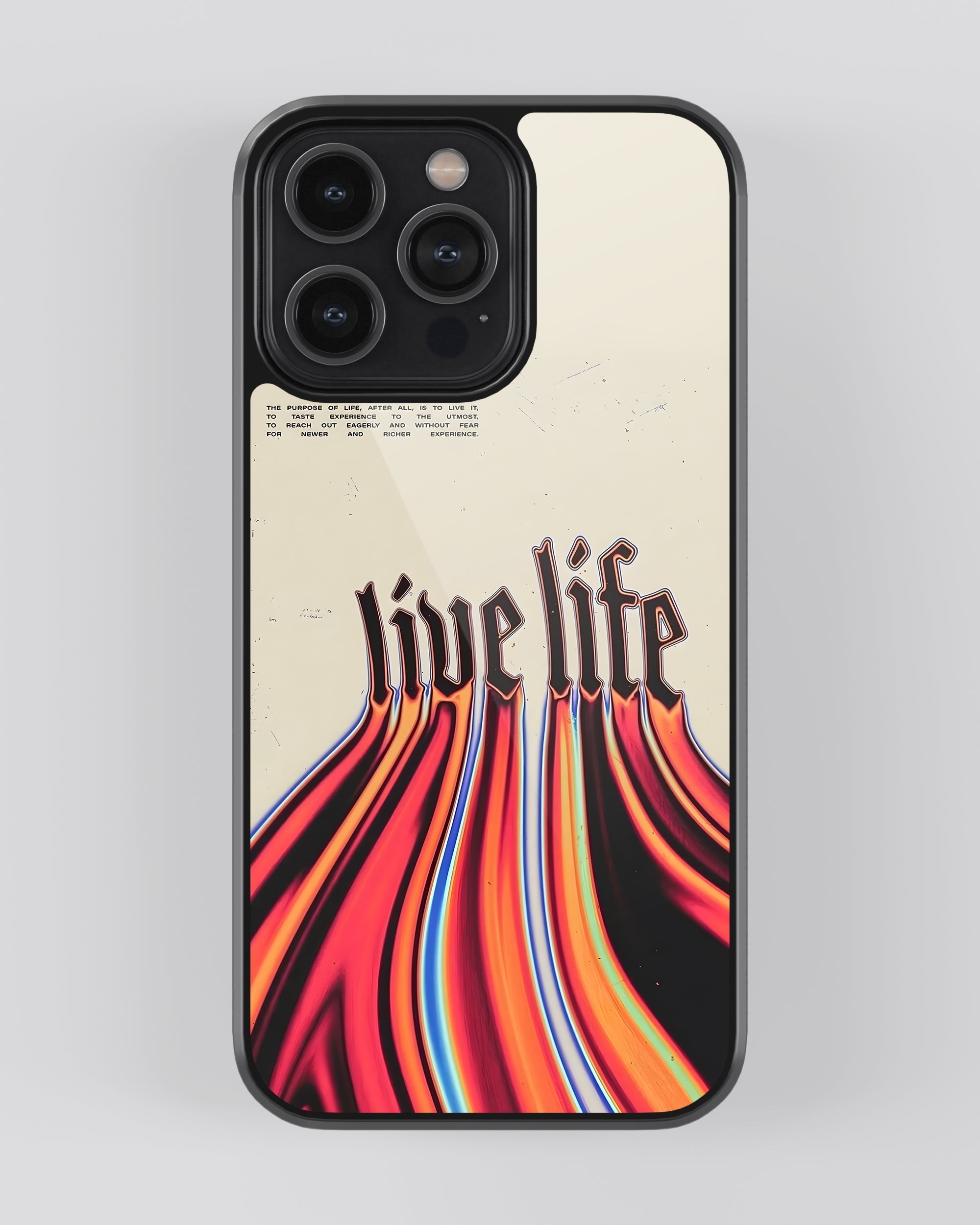 Y2K Mobile Cover (Live Life) Mobile Case by CoverMeUp