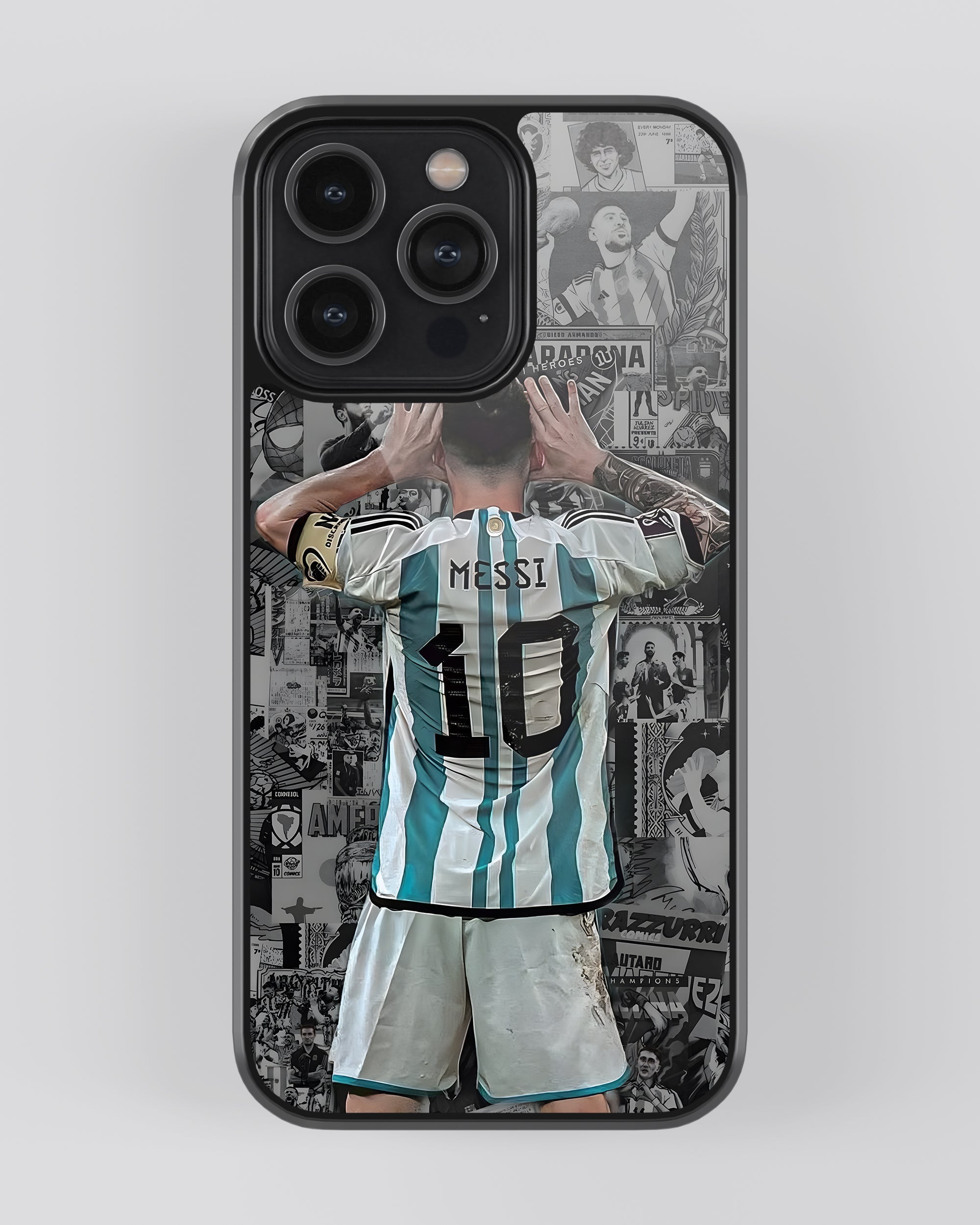 Football Mobile Cover (Messi Collage) Mobile Case by CoverMeUp