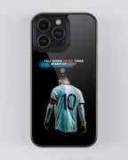 Football Mobile Cover (Never Give Up Messi) Mobile Case by CoverMeUp