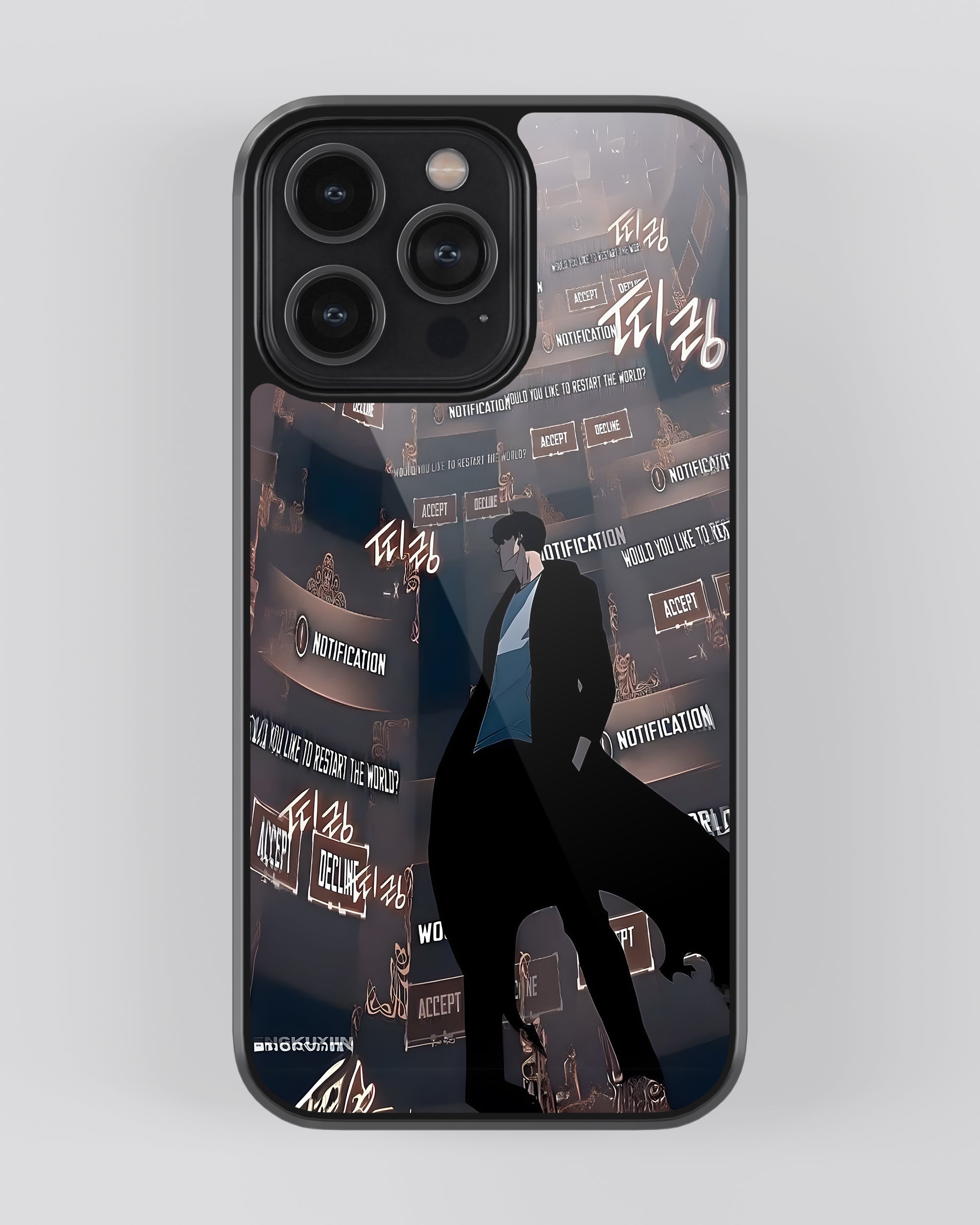 Solo Leveling Mobile Cover (Phantom) Mobile Case by CoverMeUp