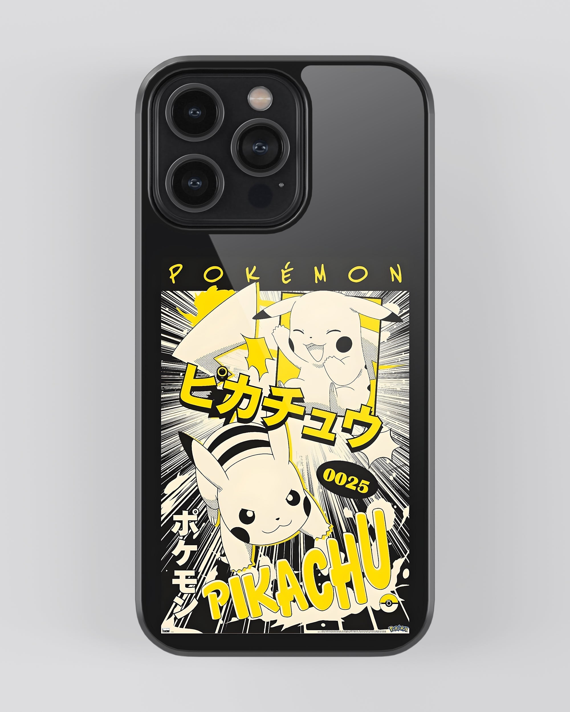 Cartoon Mobile Cover (Pikachu Thunder) Mobile Case by CoverMeUp