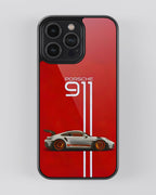 Sports Car Mobile Cover (Porsche 911 Red) Mobile Case by CoverMeUp