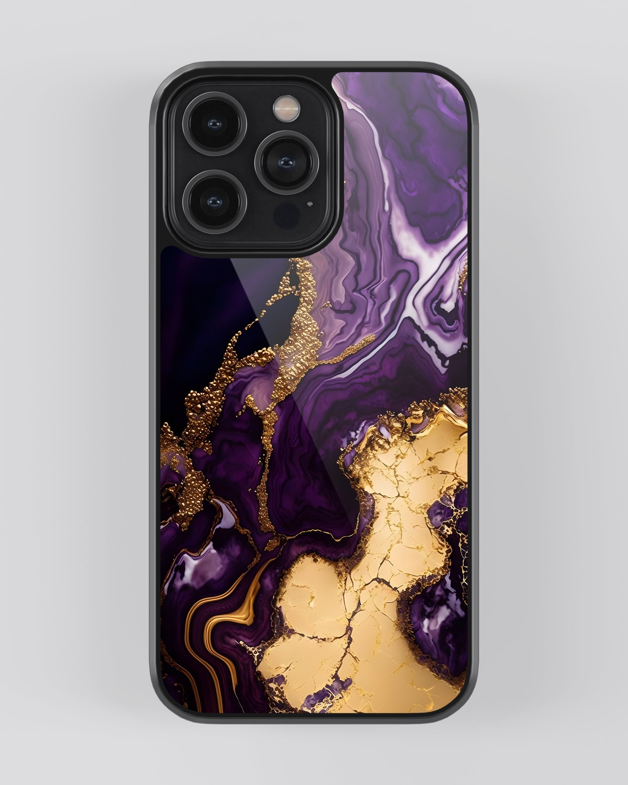 Marbel Mobile Cover (Purple Marbel) Mobile Case by CoverMeUp