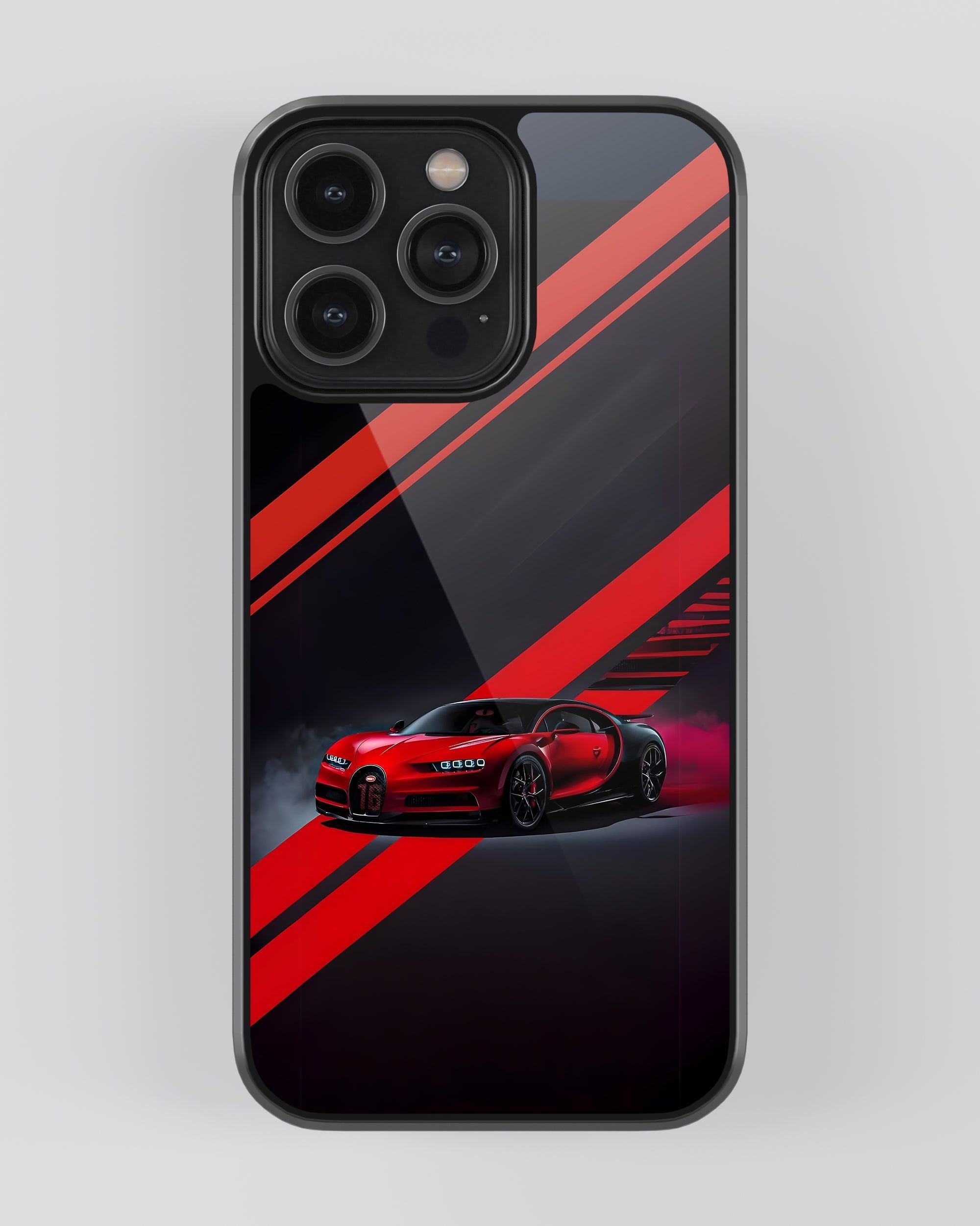 Sports Car Mobile Cover (Red Chiron) Mobile Case by CoverMeUp