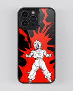 Dragon Ball Z Mobile Cover (Red Goku) Mobile Case by CoverMeUp