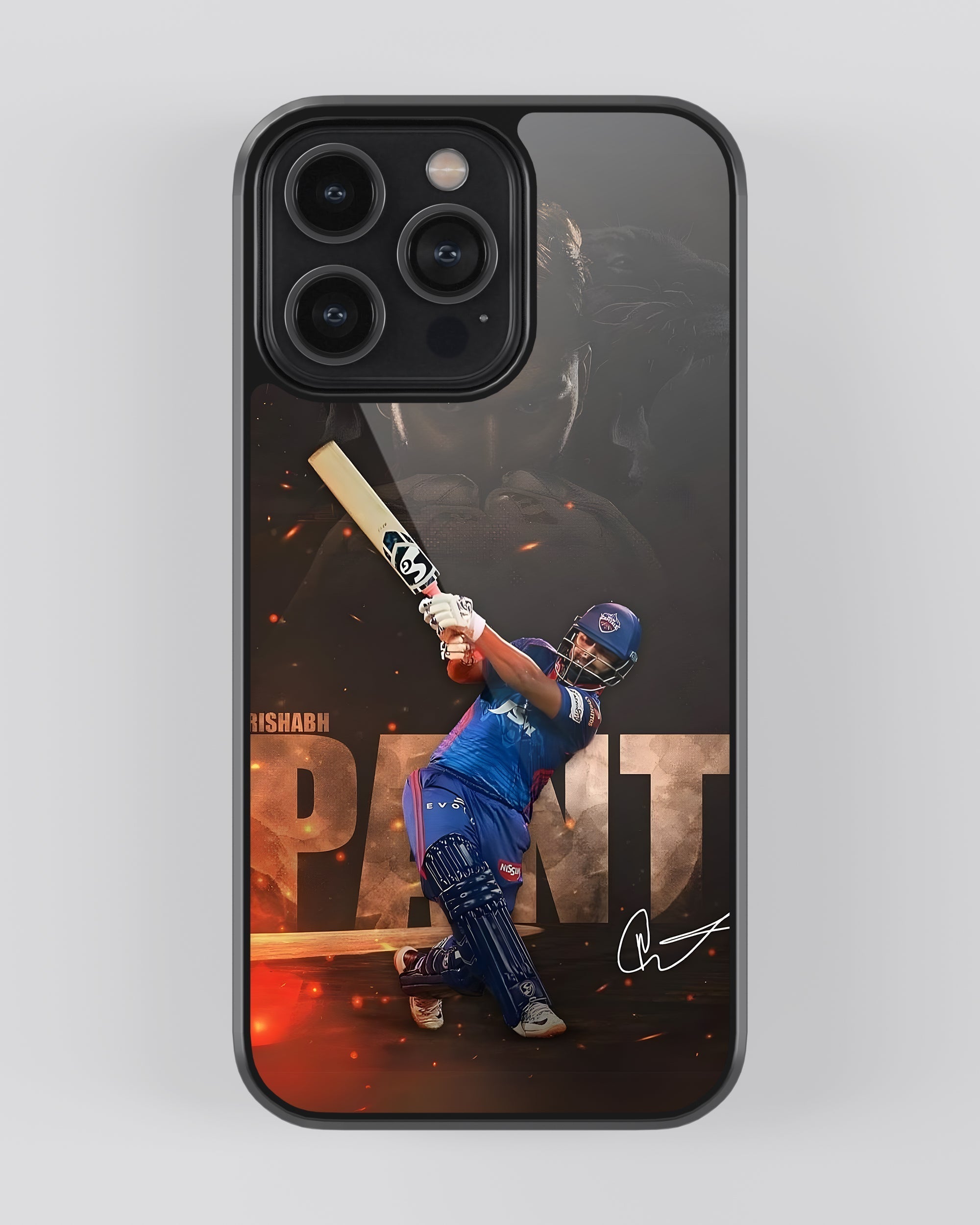 Cricket Mobile Cover (Rishabh Pant) Mobile Case by CoverMeUp