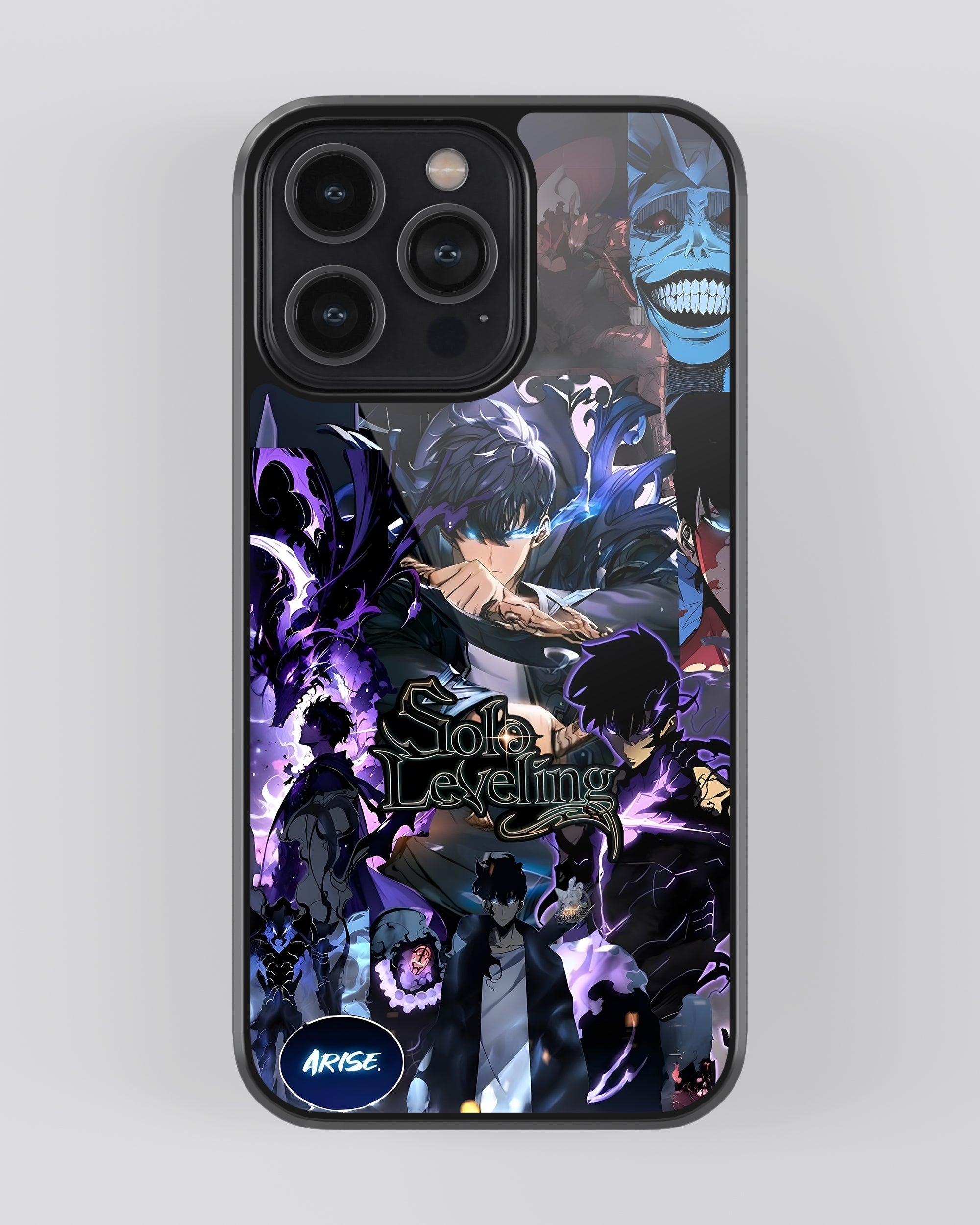 Solo Leveling Mobile Cover (Shadow Monarch) Mobile Case by CoverMeUp