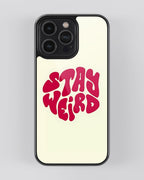 Y2K Mobile Cover (Stay Weird) Mobile Case by CoverMeUp