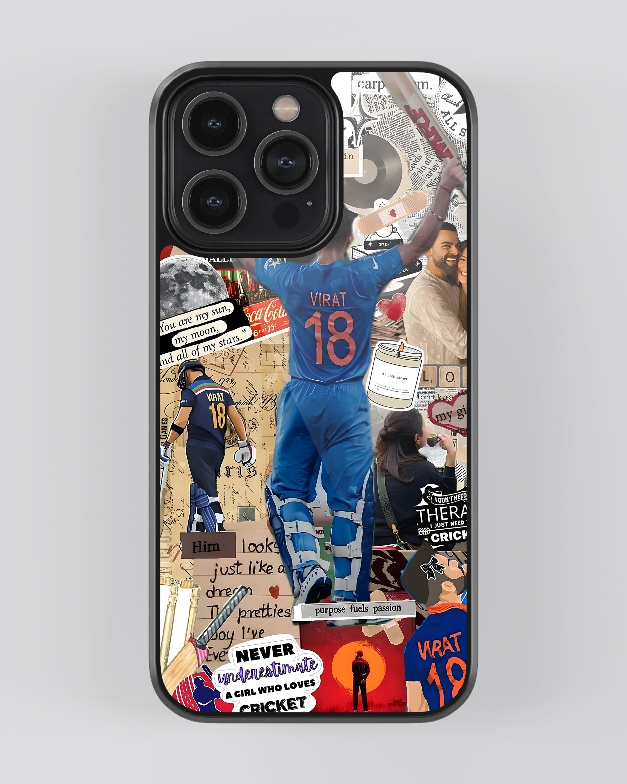 Cricket Mobile Cover (Virat Legacy) Mobile Case by CoverMeUp
