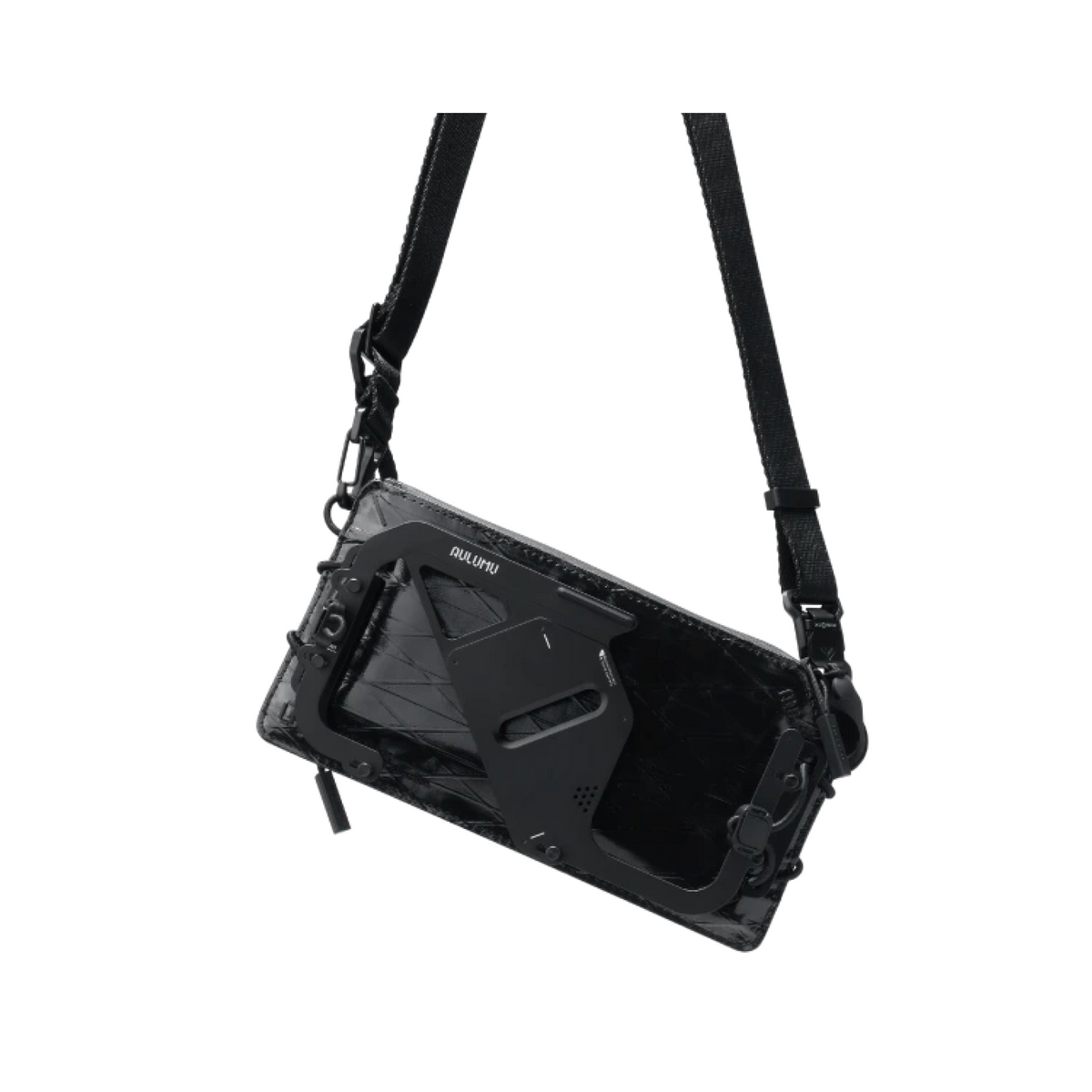 Aulumu B02 Men's Crossbody Phone Bag with Metal Compartment 0.3L