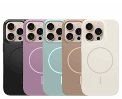 Glossy Silicone MagSafe iPhone Case