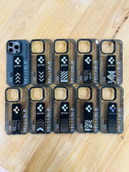 Protective Apple iPhone Back Cover - GO CASE RELIABLE SERIES FLIP STAND CASE FOR IPHONE SMOKE BLACK COLOR