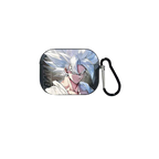 Goku AirPods Pro & Pro 2 Case – Ultra Instinct | Smoke Transparent + Leather Grip Mobile Case by CoverMeUp