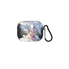 Goku AirPods Pro & Pro 2 Case – Ultra Instinct | Smoke Transparent + Leather Grip