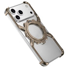 Protective Apple iPhone Back Cover - King X Mechanical Gear With Pivot Ring Stand Case For iPhone - Style 5