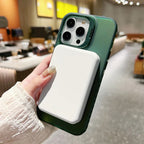 Protective Apple iPhone Back Cover - Gradient Color Magsafe Kickstand Phone Cover for iPhone - Style 10
