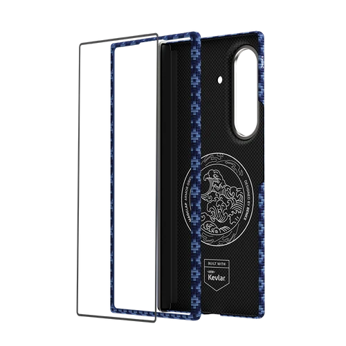 [Grand Combo] ArmorGrid Air Obsidian Case built with Kevlar® for Samsung Galaxy Z Fold 8 & Fold 8 Ultra