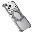 Protective Apple iPhone Back Cover - King X Mechanical Gear With Pivot Ring Stand Case For iPhone - Style 7