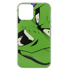 Green Anime Superhero Inspired Transparent Matte TPU iPhone Case – Soft Side Shockproof