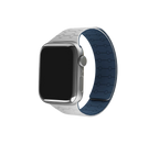 Silicon Magnetic Strap for Apple Watch 42/44/45 & 49mm (Ultra & Ultra 2) (Light Grey/Sky Blue)