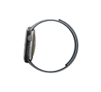 Silicon Magnetic Strap for Apple Watch 42/44/45 & 49mm (Ultra & Ultra 2) (Light Grey/Sky Blue) Mobile Case by CoverMeUp - Style 5