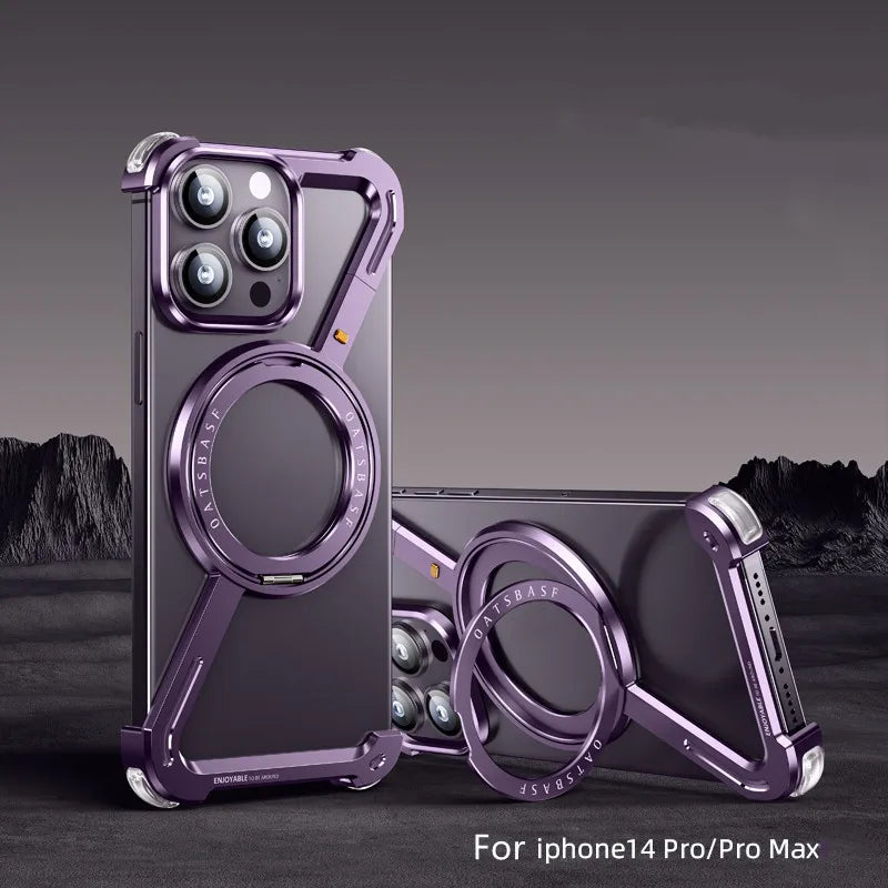 Luxury Z Shape Metal Case For iPhone