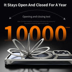 Protective Apple iPhone Back Cover - Rotating Bracket Shell Luxury Design Case for iPhone - Style 26