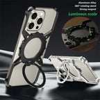 Protective Apple iPhone Back Cover - King X Mechanical Gear With Pivot Ring Stand Case For iPhone - Style 9